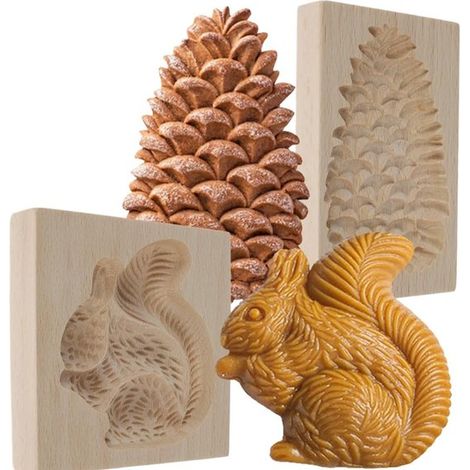 Emporte-pièces en bois - Emporte-pièces à motifs animaux - Démoulage facile - Emporte-pièces résistant (1/5)