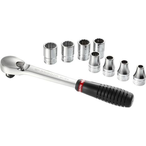FACOM Coffret de douilles acier FACOM, 38 pièces