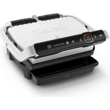Tefal OptiGrill Elite GC750D16 - Grill de contact - Grill - Noir/acier inoxydable (1/5)