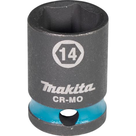 Makita E-15958 Douille 3/8" SW14 Impact Black courte