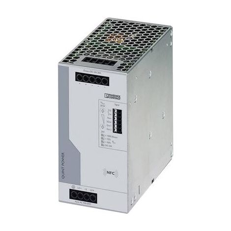 PHOENIX CONTACT QUINT4-PS/3AC/24DC/20 2904622 FUENTE DE ALIMENTACION CARRIL DIN 24 V/DC 20 A 3 X 1 PZA(S)