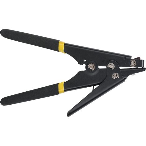 APEX Pistolet Serre-Câble Professionnel avec Tension Réglable Outil de Coupe et Serrage pour Attaches Nylon Zip Câblage Réseau Électricité Portable (1/5)