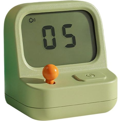 Réveil numérique pour enfant  Grand écran Fonctionnement silencieux Design mignon, Réveil numérique pour table de chevet chambre d'adolescent Voyage - Pour salle de bain, chambre à coucher, table de