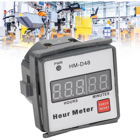 HM-D48 Zeitschaltuhr mit Schienentimer und 220V-Batterie (1/5)