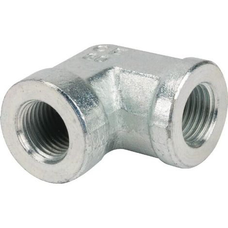 Nipplo a 90° BSPT 1/4" ALFAGOMMA CGM14GF14