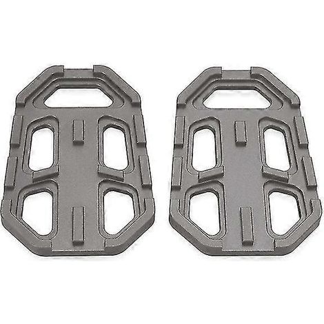 Breite Fußrasten aus Billet-Aluminium für BMW G310GS, F750GS, F850GS und R1200GS – Grau