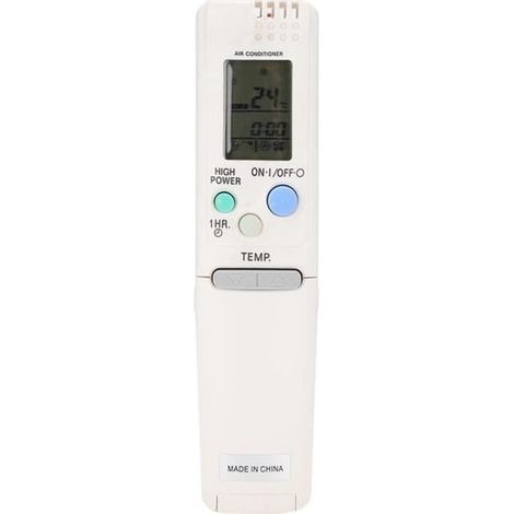 Telecomando per condizionatore Sanyo, accessorio per controller del condizionatore in ABS bianco resistente