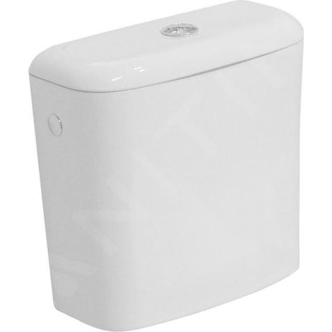 Jika Lyra plus - Réservoir de chasse d'eau combinée, remplissage latéral, sans mécanisme de rinçage, blanc H8273820000001