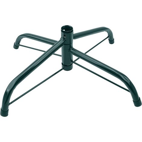 Support Arbre De Noël - Support Métallique Pliable Pour Arbre Artificiel 4-8 Pieds - Base De Remplacement Pour Décoration Intérieure Et Extérieure - Vert (1/5)