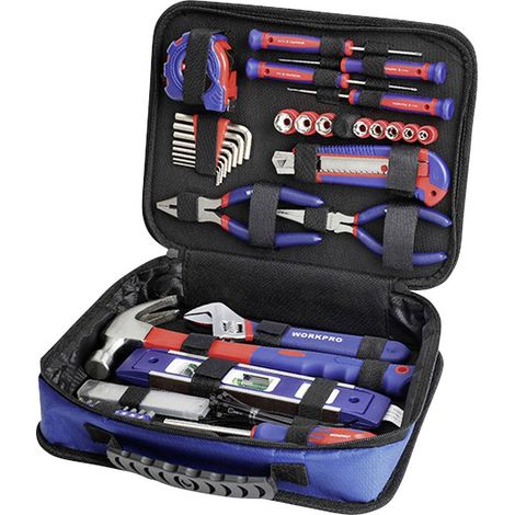 WorkPro WP209066 Kit utensili Tuttofare, Universale, Tecnico in custodia 100 parti (1/5)