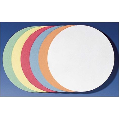 Moderationskarte 19,5cm 130g/m Altpapier 100 % recycelt farbig sortiert 500 St./Pack. (1/5)