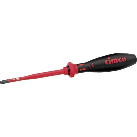 Cimco Torx VDE Schraubendreher T30 rot und schwarz 265 mm
