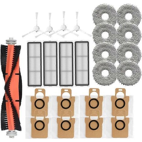 Filtre pour aspirateur brosse pour aspirateur Filtre de brosse pour aspirateur filtre de avec Xiaomi Mijia Omni 1S B101CN B116 Robot/Dreame S10 S10+ Aspirateurs Main Side Brosse Rags HEPA Filtre Dust (1/5)