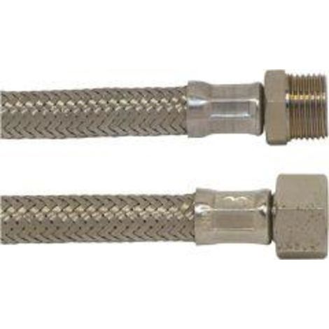 Raccords de tuyaux flexiblesu 3/8"IGx3/8"AG,100 mm (1/2)