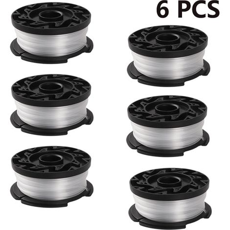 Paquete de 3 bobinas de hilo, 1,65 mm de diámetro, 9 m de longitud, para desbrozadoras automáticas, modelos CST y GH. (1/5)