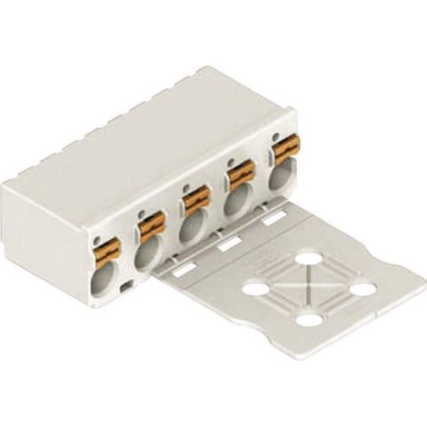 Wago 2091-1104 Bloque terminal gris 4 polos 320V 10A