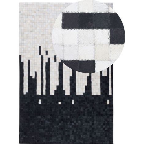 Tappeto rettangolare in pelle - 160 x 230 cm - Bolu
