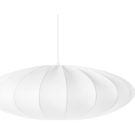 Lámpara colgante de diseño moderno lámpara de techo pantalla de nylon sintético blanco Guacara
