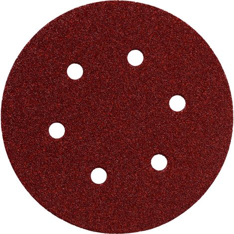 Metabo 5 Haftschleifblätter, 150 mm, P 320, Serie "professional", für Holz und Metall, (1/3)