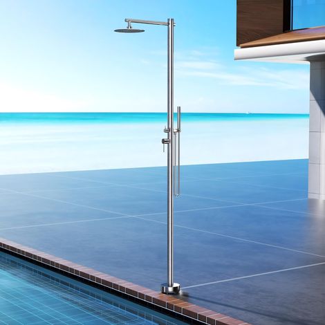 IMEX - ducha piscina exterior acero s.316 cromada (1/5)