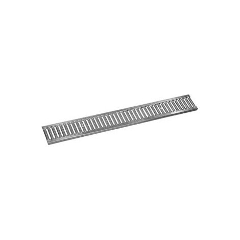 Griglia Zincata Per Canaletta In Polipropilene Da Cm.100X10 - cm.100x10x1,3h.