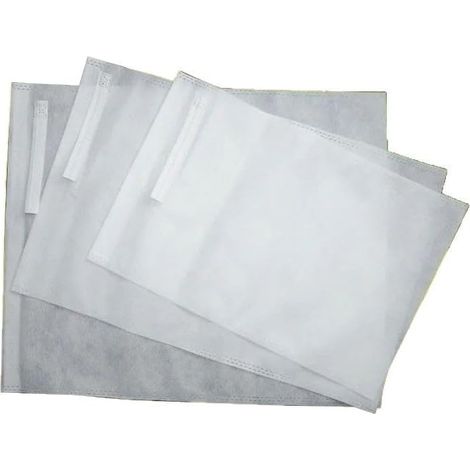 100 pièces de sacs de protection pour fruits en maille non tissée anti-oiseaux pour raisins et fraises, filets réutilisables à cordon de serrage pour le jardin, couvertures de protection contre les (1/5)