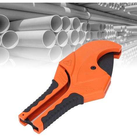 Coupe-tubes PVC de qualité supérieure avec poignée antidérapante de 65 mm, grand format, pour une utilisation simplifiée. (1/5)