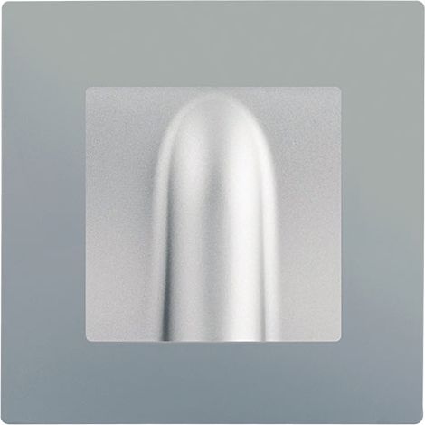 SIEMENS Sortie de cable SILVER Delta Viva + Plaque Silver