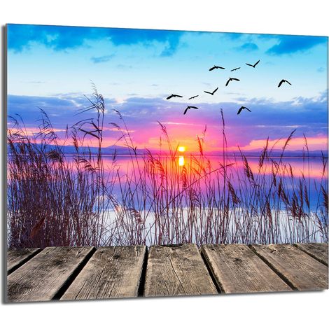Glasschutzplatte für den Herd 60x52 Ansicht