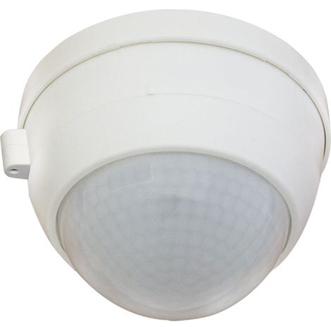 Détecteur de présence en saillie blanc fixation au plafond 360° portée 24 m 1-10V IP54 BEG (1/4)
