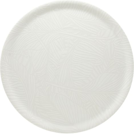 Saturnia Collezione Breath Piatto Pizza D 33 Cm H 1,8 Cm Porcellana Napoli Decorata