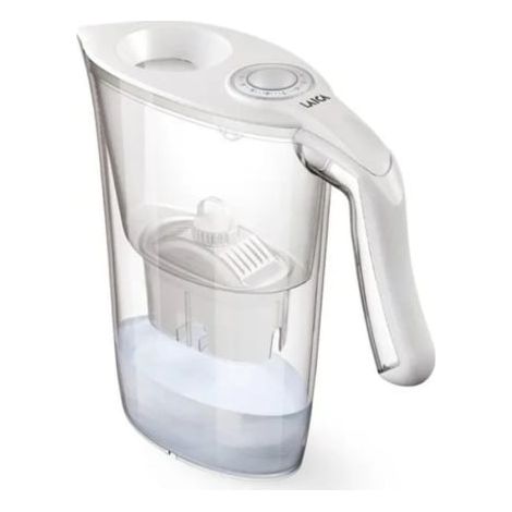 Pack Jarra Filtrante Laica Carmen Tosca/ 2.3L/ Blanca/ Jarra + 1 Filtro BI-FLUX