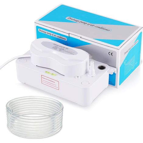Pompe à condensat 360L/h Pompe de relevage climatisation  1800ml Réservoir,Tuyau 5m Fourni,pour machines à armoires moins de 30 kW/machines à glaçons/déshumidificateurs/refroidisseurs (1/5)