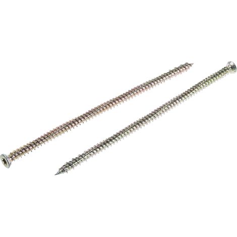 Goujon d RS PRO, en Acier au carbone M6, 6mm x 180mm ( Prix pour Boîte de 20 ) (1/2)