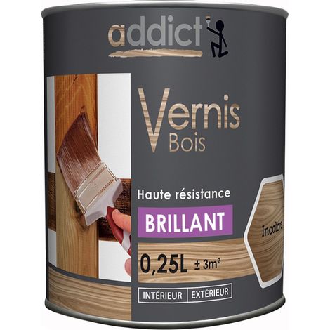 Addict Esmalte Brillante para Madera 250ml Incoloro - Addict
