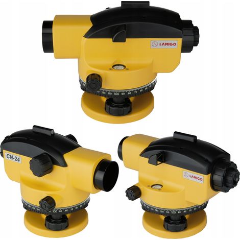 Niveau optique CN-24 24x pour topographie de construction avec compensateur lamigo