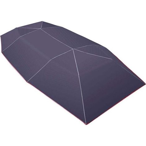Toile de Protection Solaire Universelle Voiture Imperméable Anti UV 4,2 x 2,1 M Bleu (1/4)