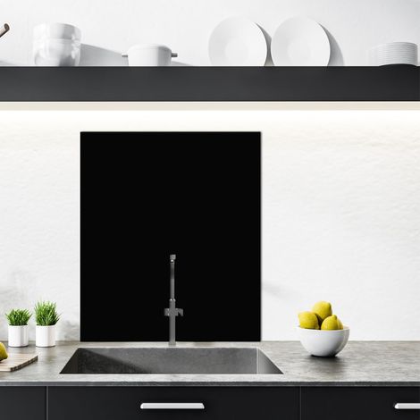 Crédence de cuisine en aluminium autocollante 60 x 70 – Protection murale moderne – Facile à poser – Fabrication française – Adzif.Biz Le Sticker De Decoration (1/4)
