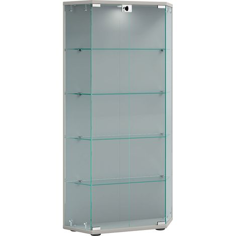 Étagère de présentation en bois en verre Cenila L 114x83x17 - VCM (1/3)
