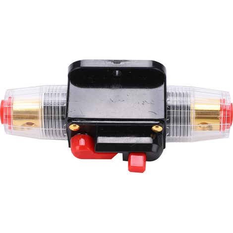 Sicherungshalter aus rotem Kupfer und Phenolharz für den Schutz von Auto-Audiosystemen, 40 A (1/5)