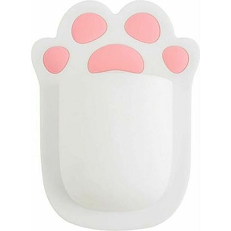 Boîte de Rangement Murale en Silicone de Support de Brosse à Dents de poinçon Gratuit de Dessin animé pour l'outil de Salle de Bain à la Maison (1/5)