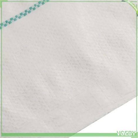 Membrane anti-mauvaises herbes - FAFEICY - 4005914 - 1,5x25 m - Blanc rayé vert - PP 60 g/m² stabilisé UV (1/5)