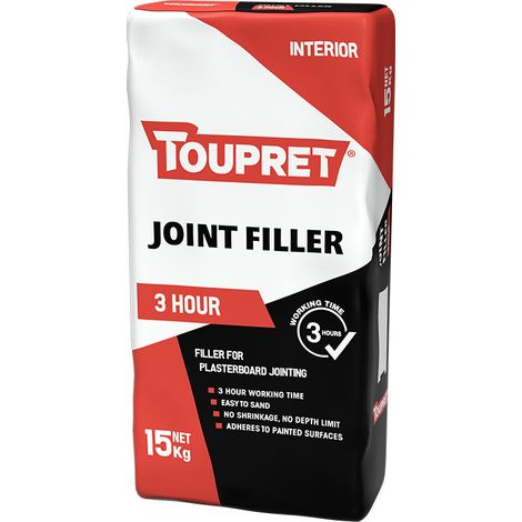 Toupret Joint Filler - 3 Hour Working Time - 15Kg