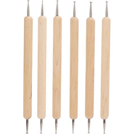 6-teiliges Doppellocher-Set mit festem Griff für DIY-Lederarbeiten und Punktlocher (1/5)