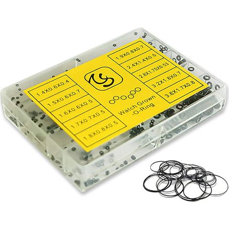 Mini-O-Ring aus Gummi zur Reparatur wasserdichter Uhren (1/5)