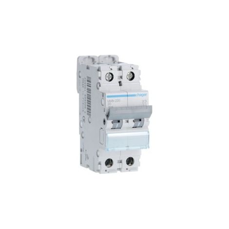 Disj.mag.2P 20kA 20A 2m - DISJONCTEURS MULTI. HAGER MMN220 (1/2)