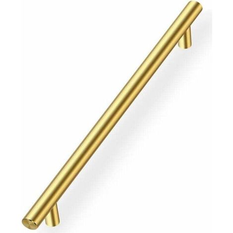 Lot de 10 Poignee de Meuble Cuisine Doree,Poignée Meuble Poignée de Tiroir Entraxe 192mm Poignée de Porte Dorée Poignée Placard Cuisine Poignee Meuble Dorée en Acier Inoxydable Poignée Dorée (1/4)
