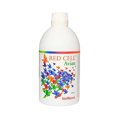 Vetnova Red Cell Avian 500 ml - oral mit Dosierungs -Obstholler