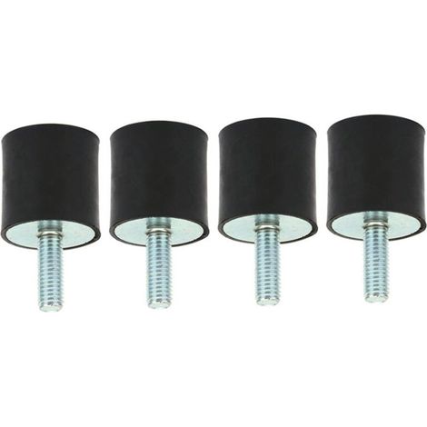 Supporti in gomma M8, 4 pezzi, blocco antivibrazione, bobine per auto e barche (VD30 30 M8 23) -Crezuo