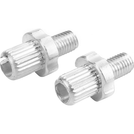 Vis de réglage de levier de frein de vélo M7 x2, fixation en aluminium argenté, compatible VTT et vélo de route (1/5)